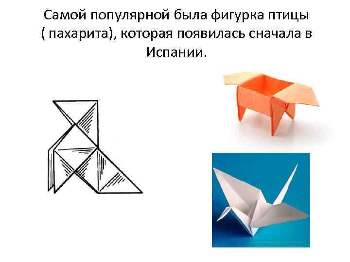 Самой популярной была фигурка птицы ( пахарита), которая появилась сначала в Испании. 