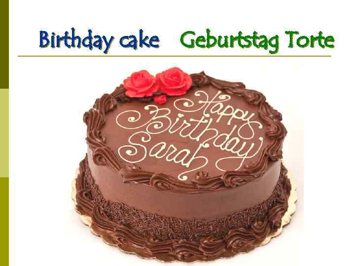 Birthday cake Geburtstag Torte 