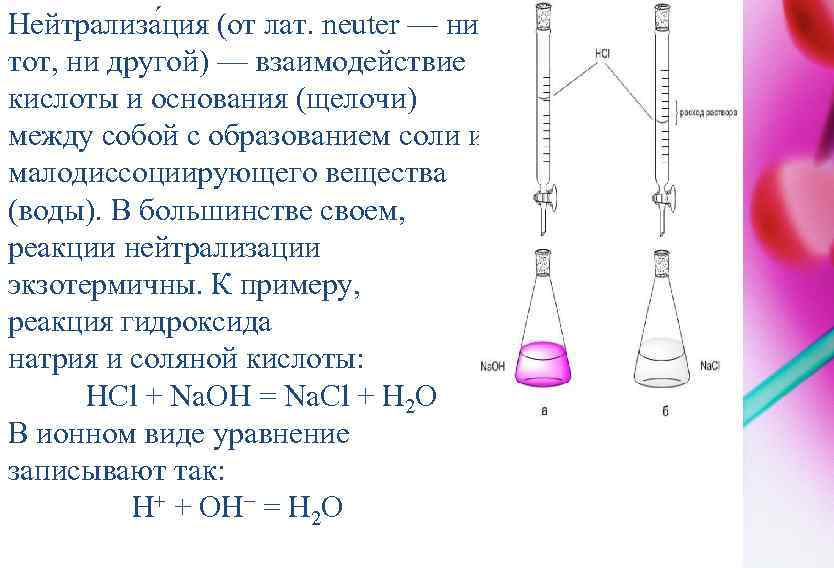 сибирский государственный индустриальный университет кафедра .... . . нейтрализа ция (от лат. neuter ни тот, ни другой)