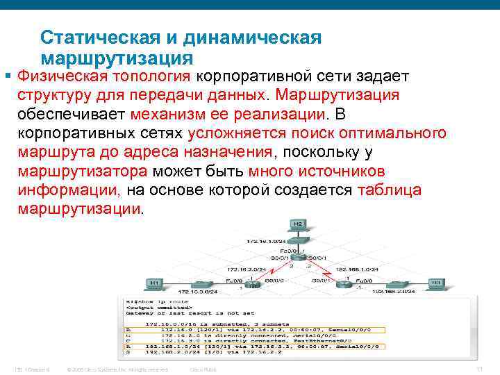 Задать сеть