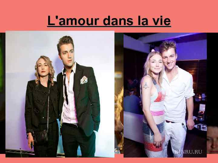 L'amour dans la vie • À quinze ans, a rencontré l'acteur Alexei Chadov, depuis