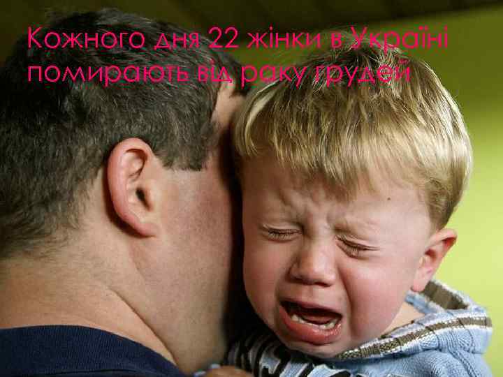 Кожного дня 22 жінки в Україні помирають від раку грудей 