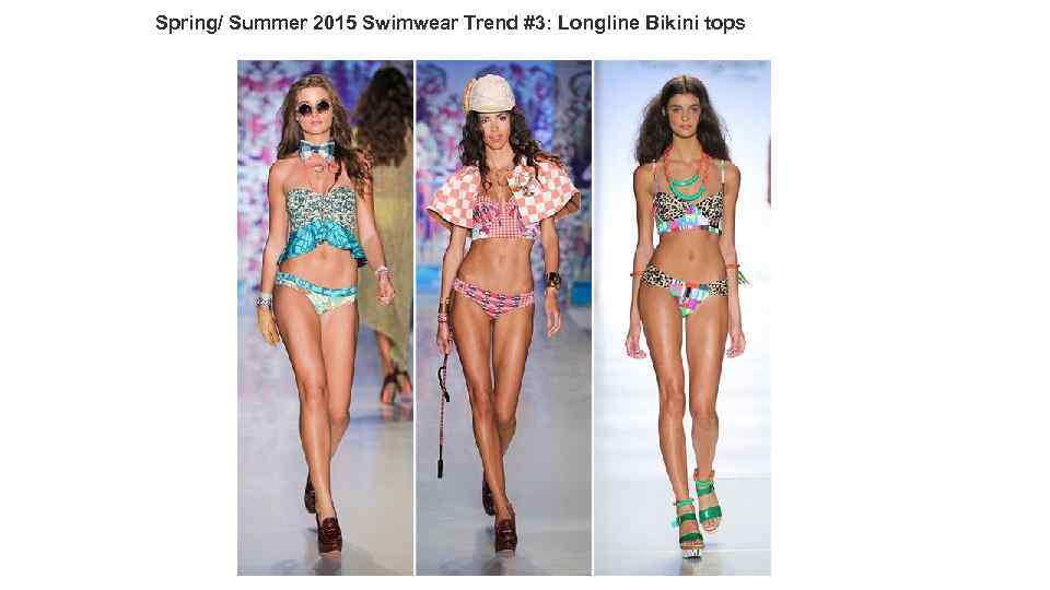 Spring/ Summer 2015 Swimwear Trend #3: Longline Bikini tops 