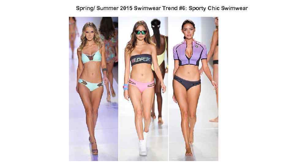 Spring/ Summer 2015 Swimwear Trend #6: Sporty Chic Swimwear 