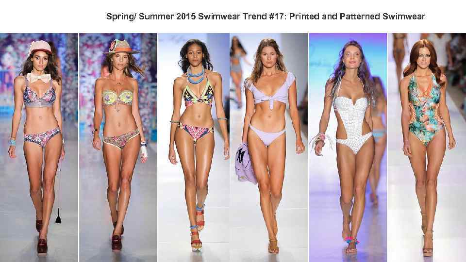 Spring/ Summer 2015 Swimwear Trend #17: Printed and Patterned Swimwear 