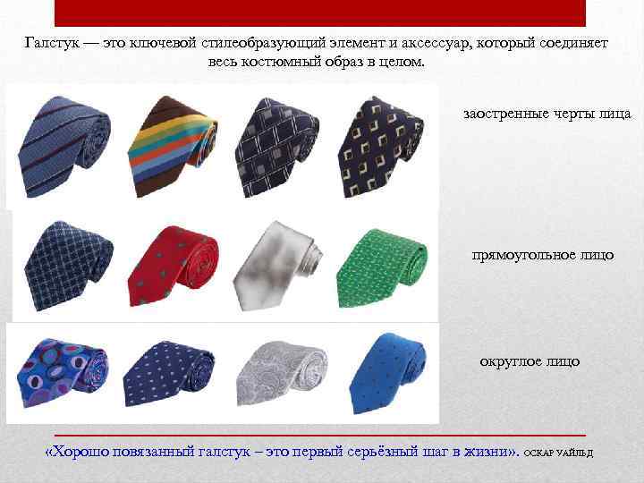 Галстук — это ключевой стилеобразующий элемент и аксессуар, который соединяет весь костюмный образ в