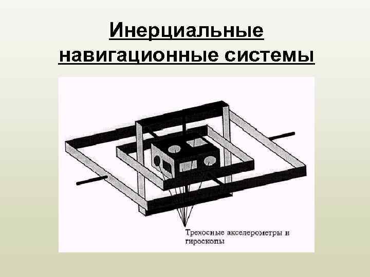 Инерциальные навигационные системы 