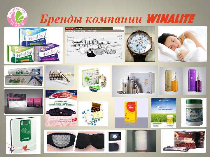 Бренды компании WINALITE 