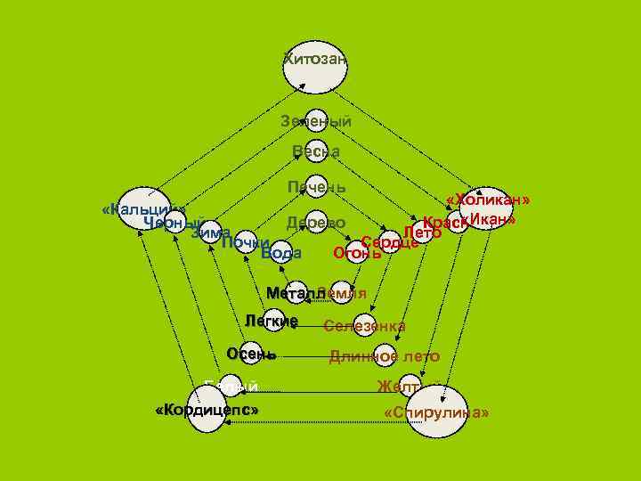 Хитозан Зеленый Весна Печень «Холикан» «Кальций» «Икан» Черный Дерево Красный Зима Лето Почки Сердце