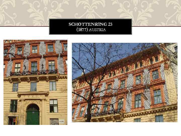 SCHOTTENRING 23 (1877) AUSTRIA 