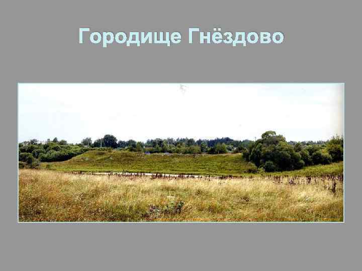 Городище Гнёздово 