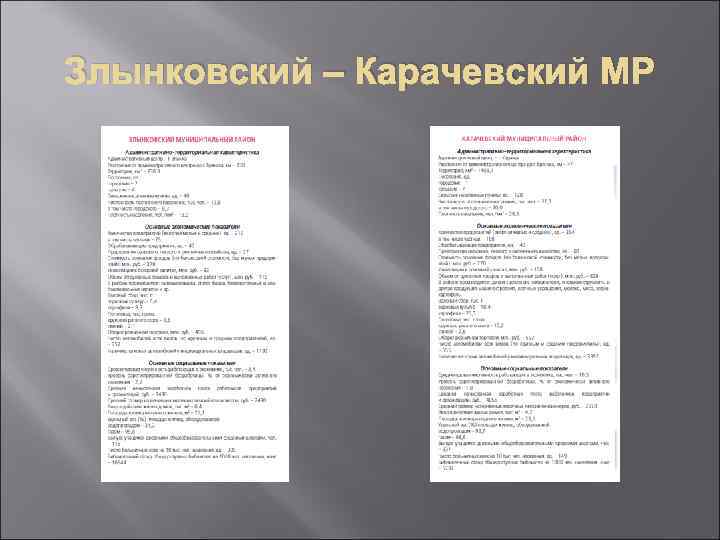 Злынковский – Карачевский МР 