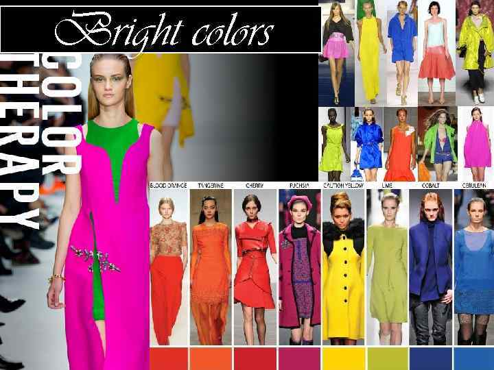 Bright colors 