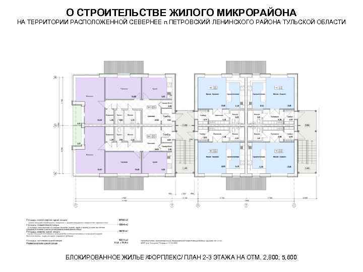 О СТРОИТЕЛЬСТВЕ ЖИЛОГО МИКРОРАЙОНА НА ТЕРРИТОРИИ РАСПОЛОЖЕННОЙ СЕВЕРНЕЕ п. ПЕТРОВСКИЙ ЛЕНИНСКОГО РАЙОНА ТУЛЬСКОЙ ОБЛАСТИ