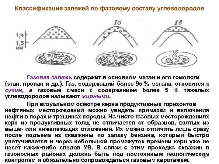Газовая залежь содержит в основном метан и его гомологи (этан, пропан и др. ).