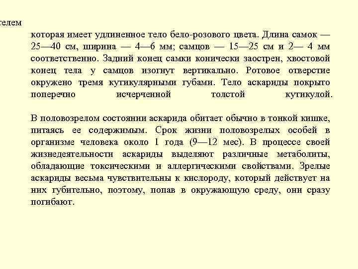 а телем которая имеет удлиненное тело бело-розового цвета. Длина самок — 25— 40 см,