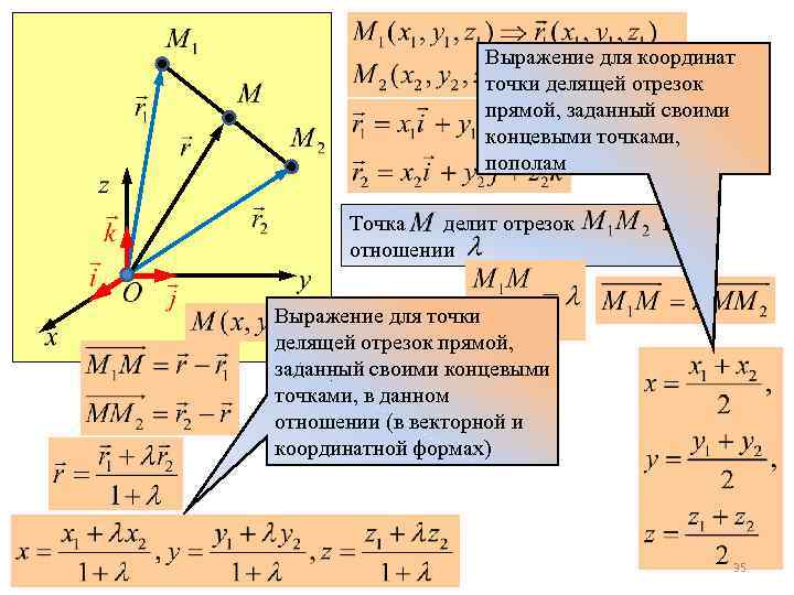 Точка b делит