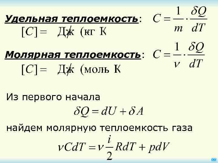 По графику определите удельную теплоемкость тел