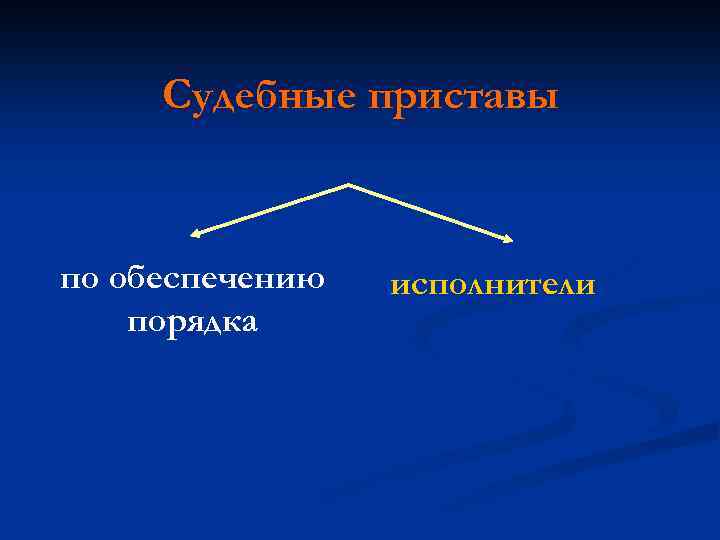Судебные приставы по обеспечению порядка исполнители 
