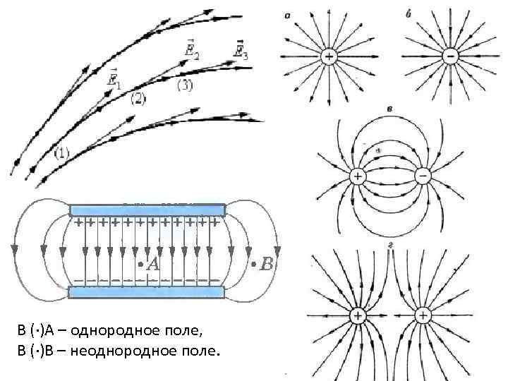 Однородное поле рисунок