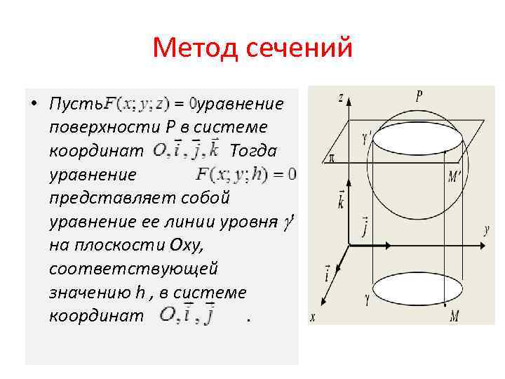 Метод сечений