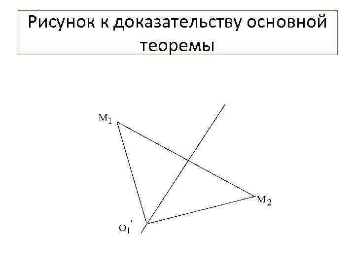 Рисунок к доказательству основной теоремы 