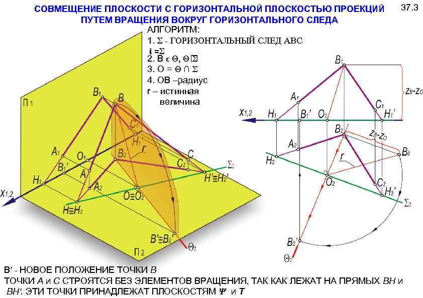 Найти проекцию пути