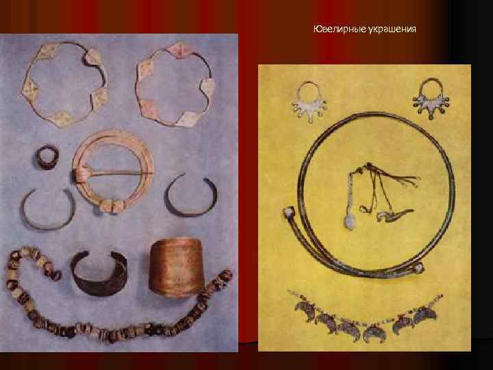 Ювелирные украшения 