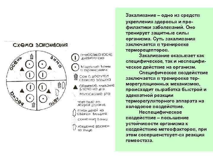 Закаливание – одно из средств укрепления здоровья и профилактики заболеваний. Оно тренирует защитные силы