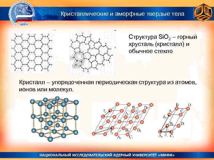 Строение твердых