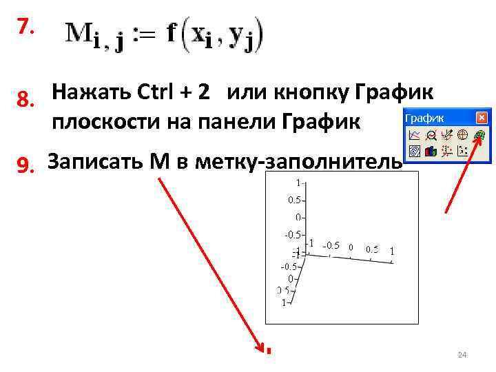 График плоскости. Панель график маткад. График плоскости онлайн.