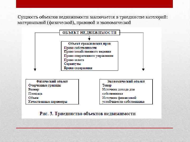 Сущность объекта. Сущность объектов недвижимости. Экономическая сущность объекта недвижимости. Триединство объектов недвижимости. Сущность объектов недвижимости в категориях.