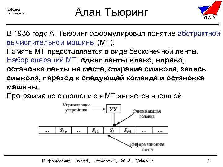 Машина тьюринга таблица