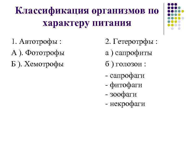 Классификация организмов