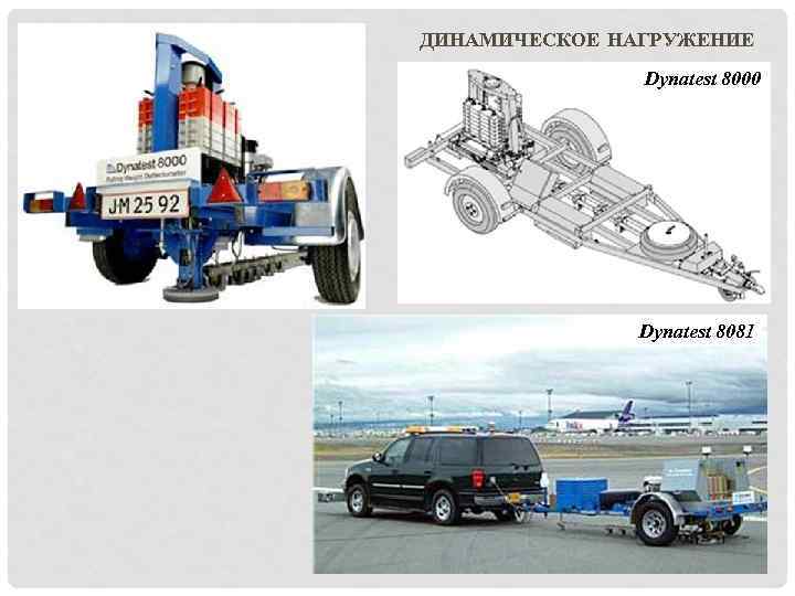 ДИНАМИЧЕСКОЕ НАГРУЖЕНИЕ Dynatest 8000 Dynatest 8081 