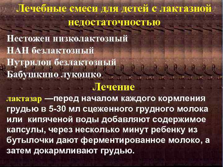 Лечебные смеси для детей с лактазной недостаточностью Нестожен низколактозный НАН безлактозный Нутрилон безлактозный Бабушкино