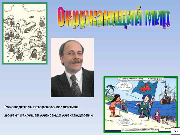 Руководитель авторского коллектива доцент Вахрушев Александрович 68 