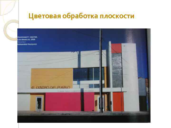 Цветовая обработка плоскости 
