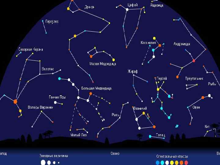 Большая медведица созвездие картинки расположение звезд