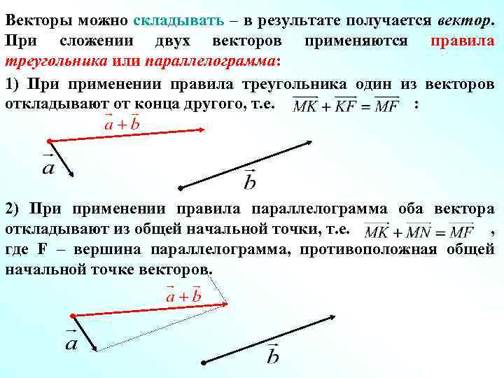 Тема векторы