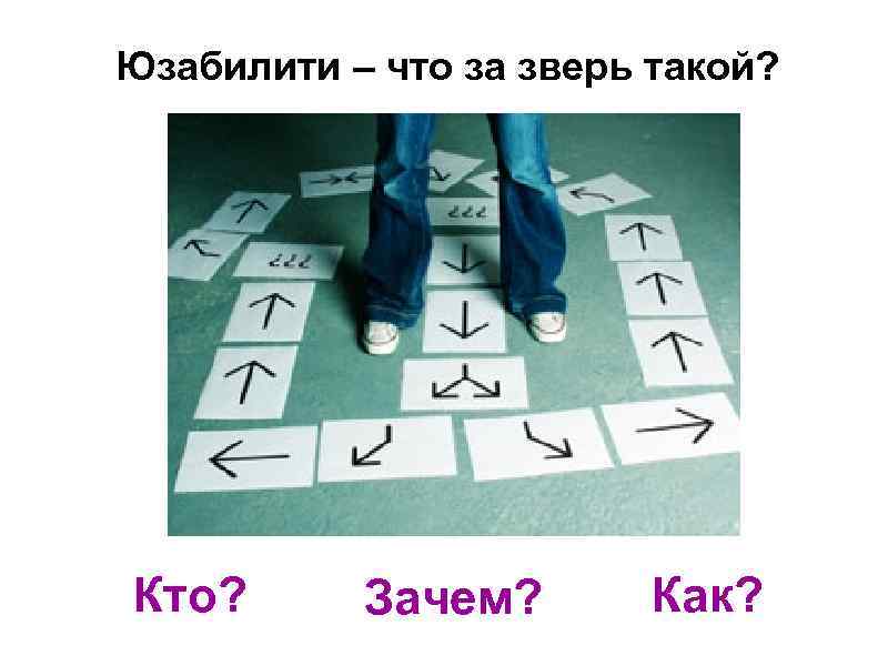 Юзабилити – что за зверь такой? Кто? Зачем? Как? 