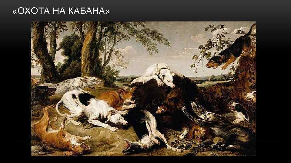  «ОХОТА НА КАБАНА» 