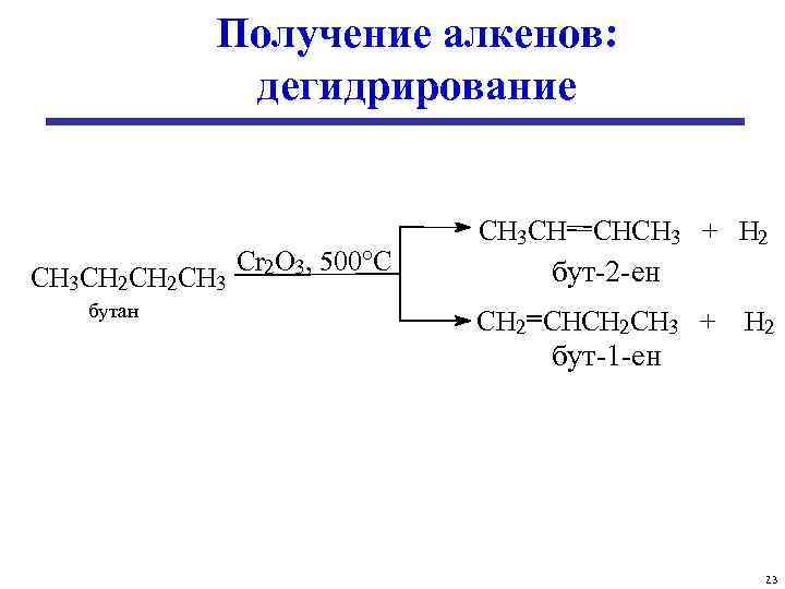 5 дегидрирование бутана