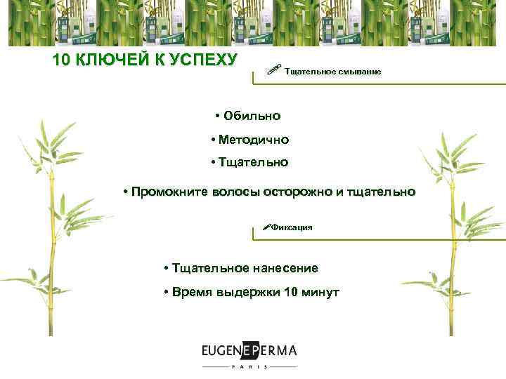  10 КЛЮЧЕЙ К УСПЕХУ ! Тщательное смывание • Обильно • Mетодично • Тщательно