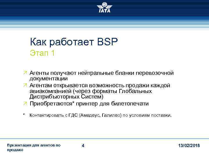 Как работает BSP Этап 1 Ö Агенты получают нейтральные бланки перевозочной документации Ö Агентам