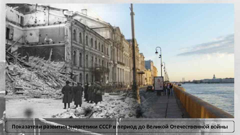 Показатели развития энергетики СССР в период до Великой Отечественной войны 