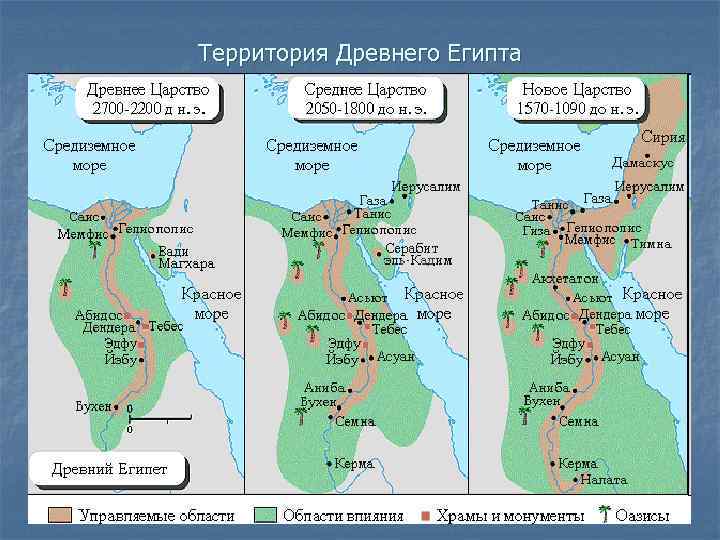 Территория Древнего Египта 