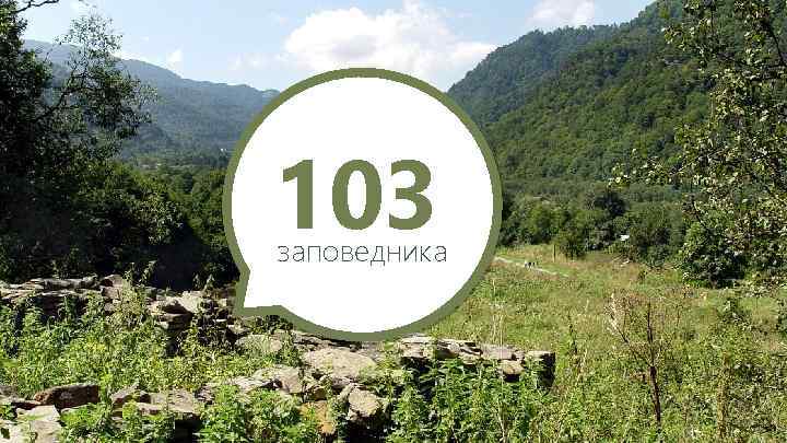 103 заповедника 
