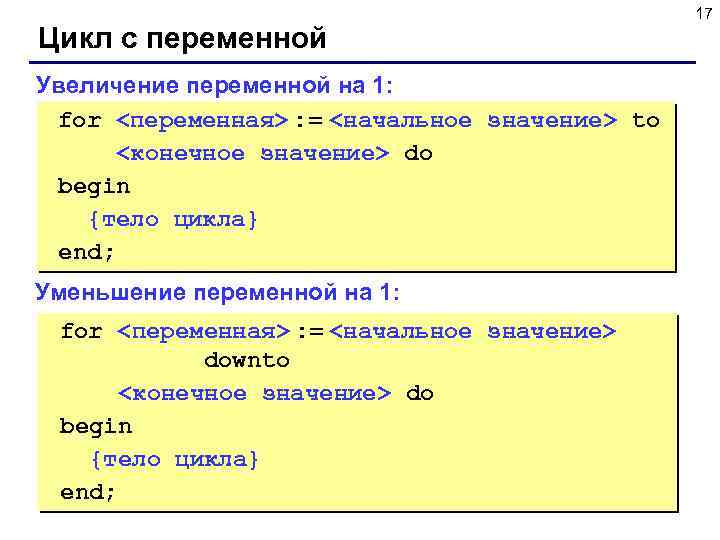 Начальное значение. Цикл с переменной. Цикл с переменной Паскаль. Логические переменные в Паскале. Введение переменных в Паскале.