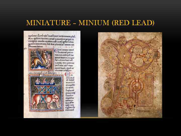 MINIATURE – MINIUM (RED LEAD) 